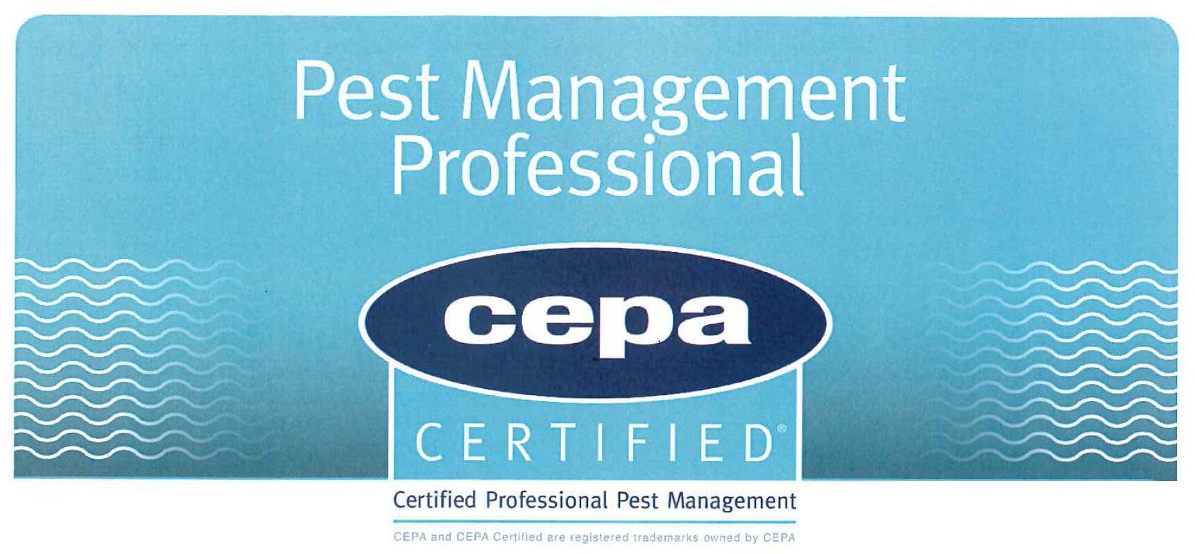 Η PROSTASIA Pest Control Services S.A. πιστοποιήθηκε Pest Management Professional από την CEPA